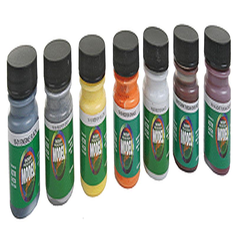 Badger 16457 Modelflex Paint Marine Colors, Dull Coat 1oz