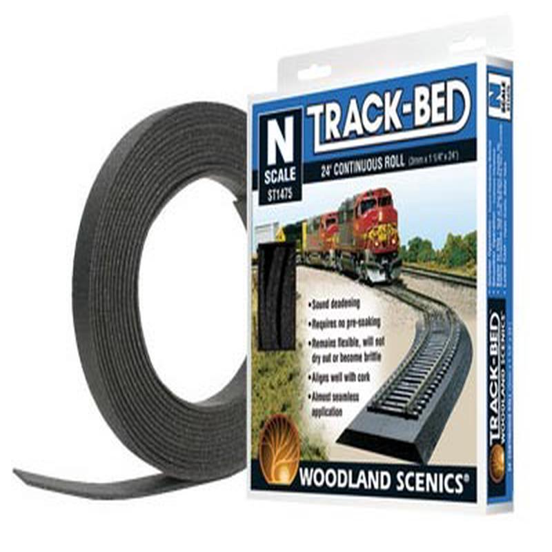Woodland Scenics N ST1475 24\' Track Bed Roll