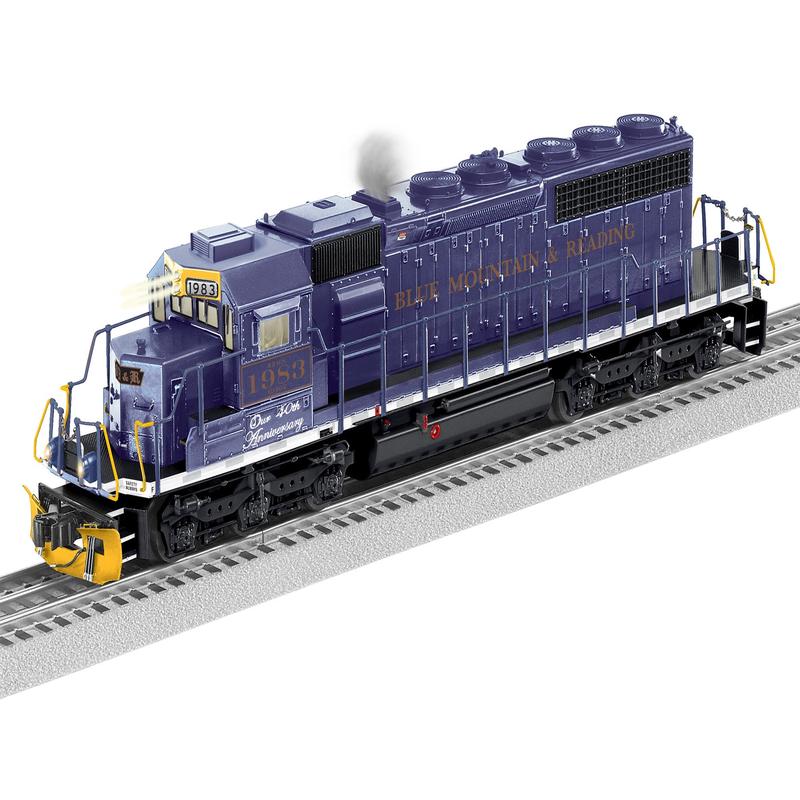 PREORDER Lionel O 2533420 3-Rail EMD SD40-2, Reading Blue Mountain & Northern #1983 (Legacy Sound Control & Smoke Equipped)