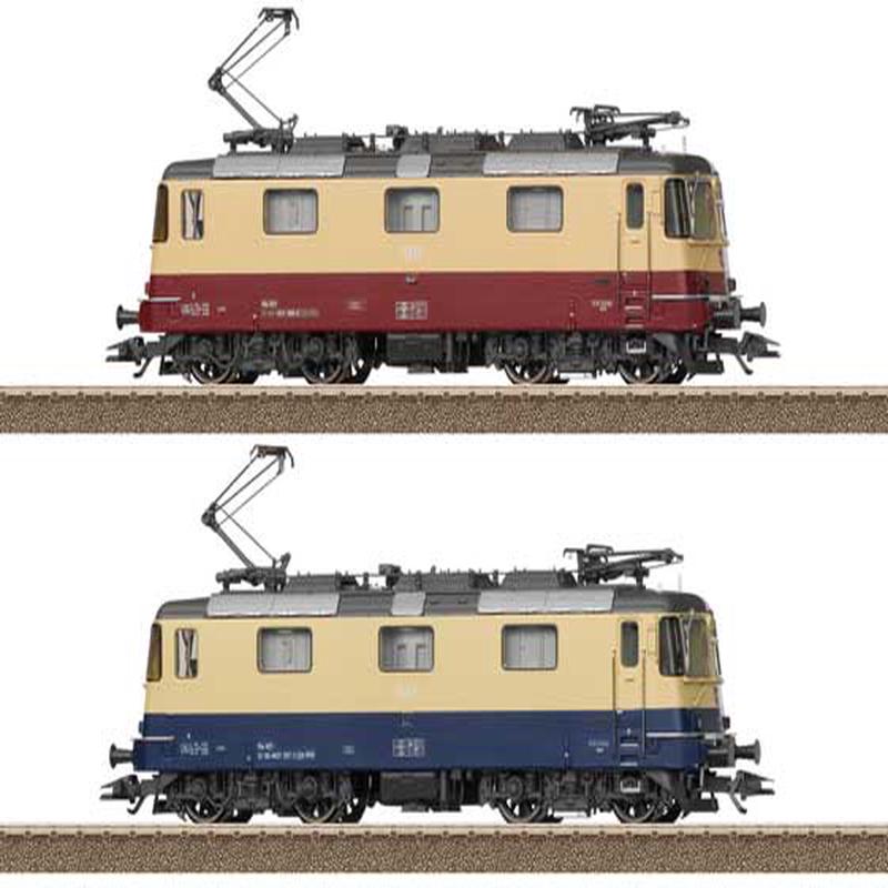 PREORDER Minitrix HO T25100 Class Re 421 Electric TR Trains Rail #421 393-0, 421 387-2 (DCC and Sound) (2)