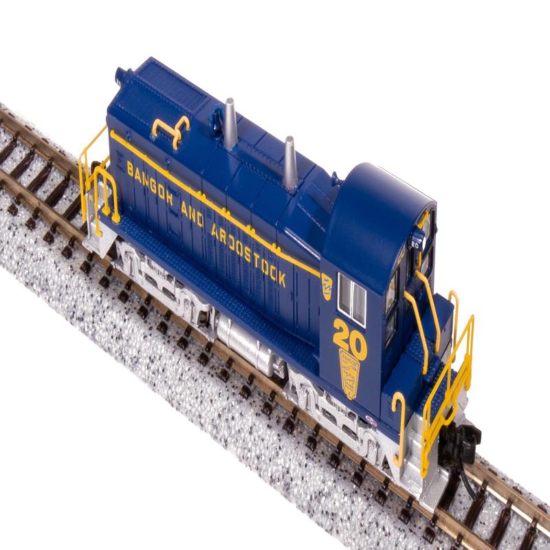 Broadway Limited Imports N 7485 EMD NW2, Bangor and Aroostook #21