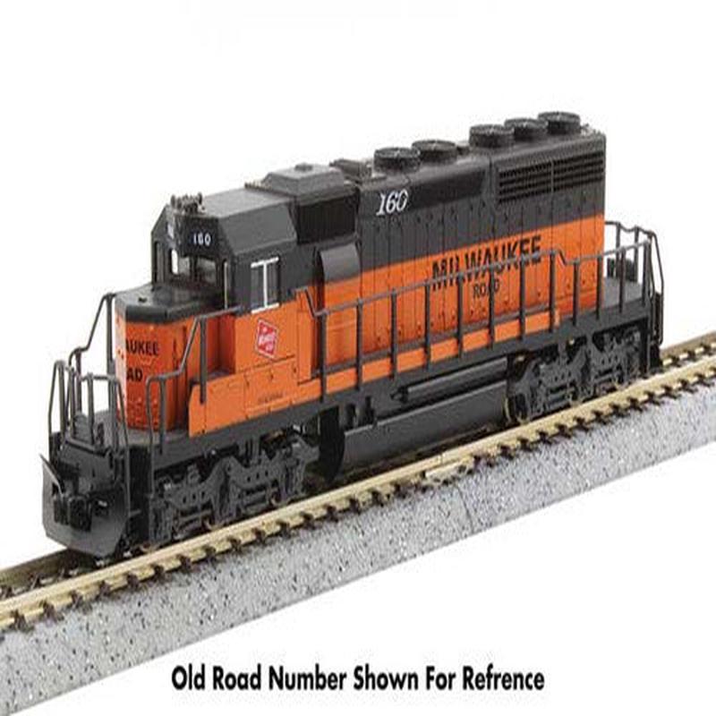 Kato N 176-4825 EMD SD40-2 Early Production, Milwaukee Road #130 (Standard DC)