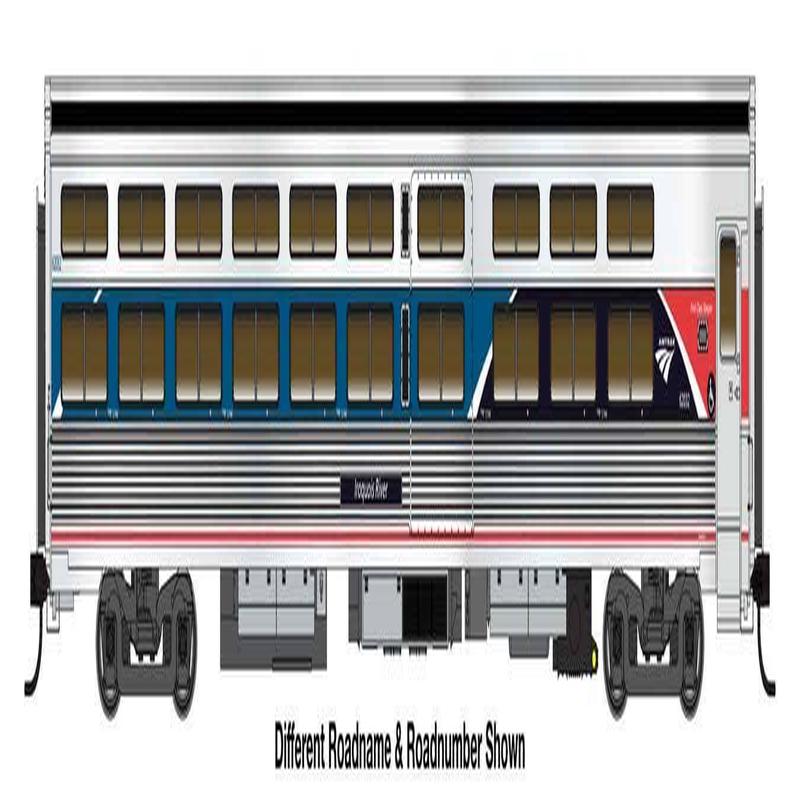 PREORDER Walthers Proto HO 920-12311 85\' Budd Viewliner Sleeper, Amtrak Phase VII Middle River #62041 (Lighted)