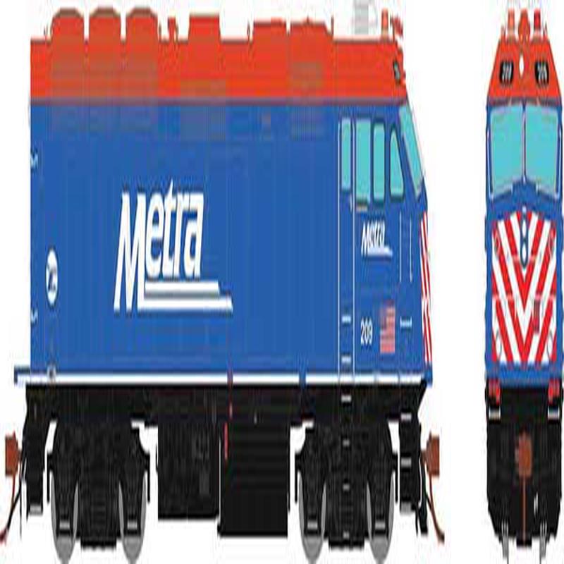 Rapido HO 83203 EMD F40PHM-2, Metra #209 \