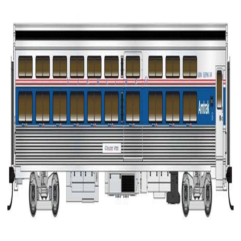 PREORDER Walthers Proto HO 920-11301 85\' Budd Viewliner Sleeper, Amtrak Phase IV #62006