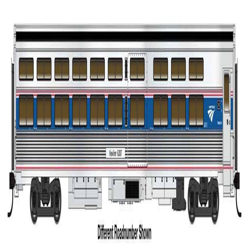PREORDER Walthers Proto HO 920-12304 85\' Budd Viewliner Sleeper, Amtrak Phase VI #62019 (Lighted)