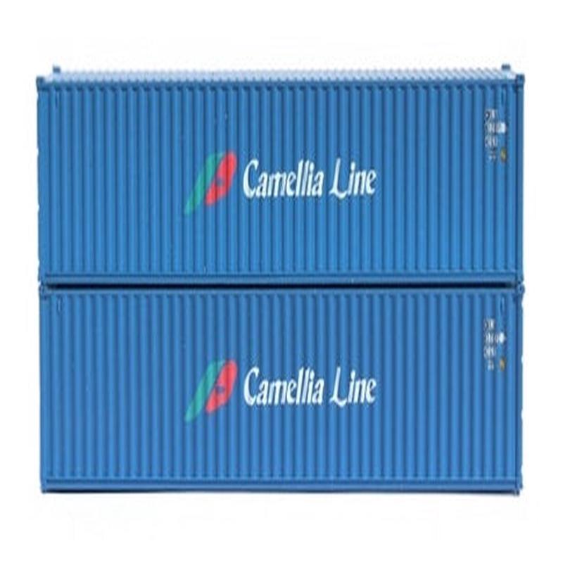 Jacksonville Terminal Company N 405316 40\' Standard Height Containers with Magnetic System, Camellia Line (2)
