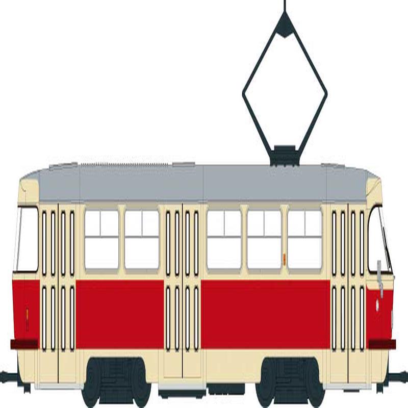 PREORDER Brekina HO 64503 Tatra Streetcar, Unpowered Locomotive Schwerin, Germany