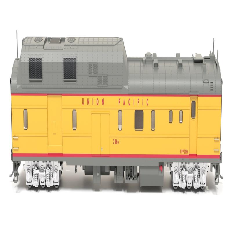 Broadway Limited Imports HO 9123 Power Car with Roof Antenna, Union Pacific #2066