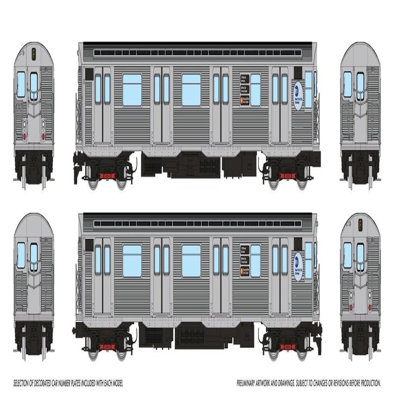 PREORDER Rapido HO 209015 R32 Subway DC MTA 2/