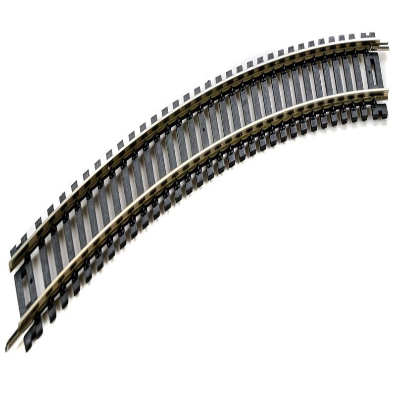 Atlas HO 152 Code 100 Nickel-Silver Snap Track with Black Ties, 18\