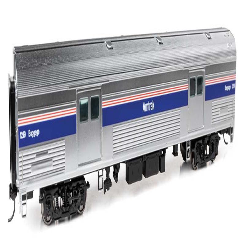 Walthers Proto HO 920-13083 73\' Budd Baggage Car, Amtrak Phase IV (white lettering) #1219