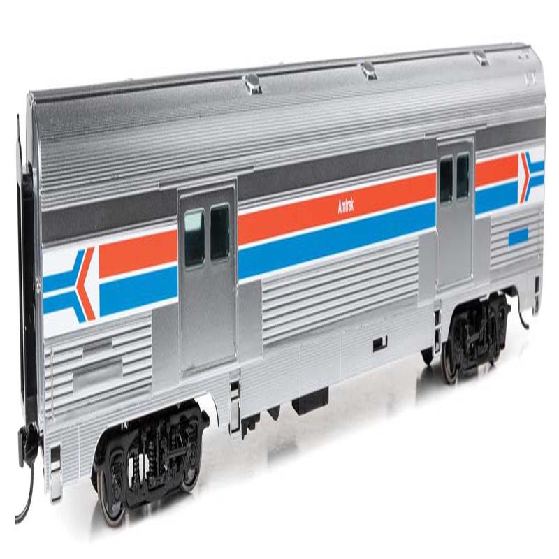 Walthers Proto HO 920-13072 73\' Budd Baggage Car, Amtrak Phase I Decal