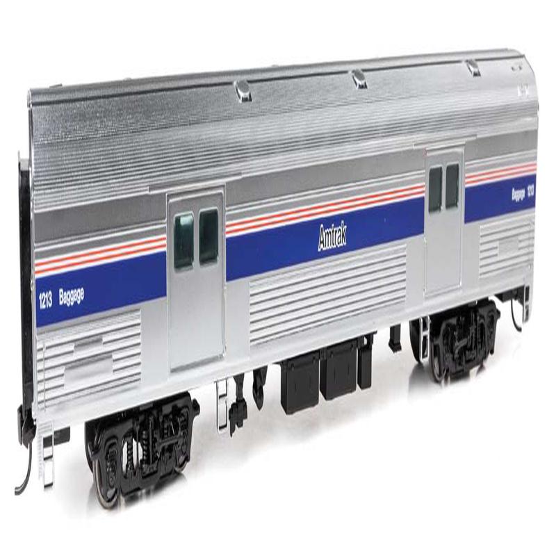 Walthers Proto HO 920-13080 73\' Budd Baggage Car, Amtrak Phase IV (black Letterin) #1213