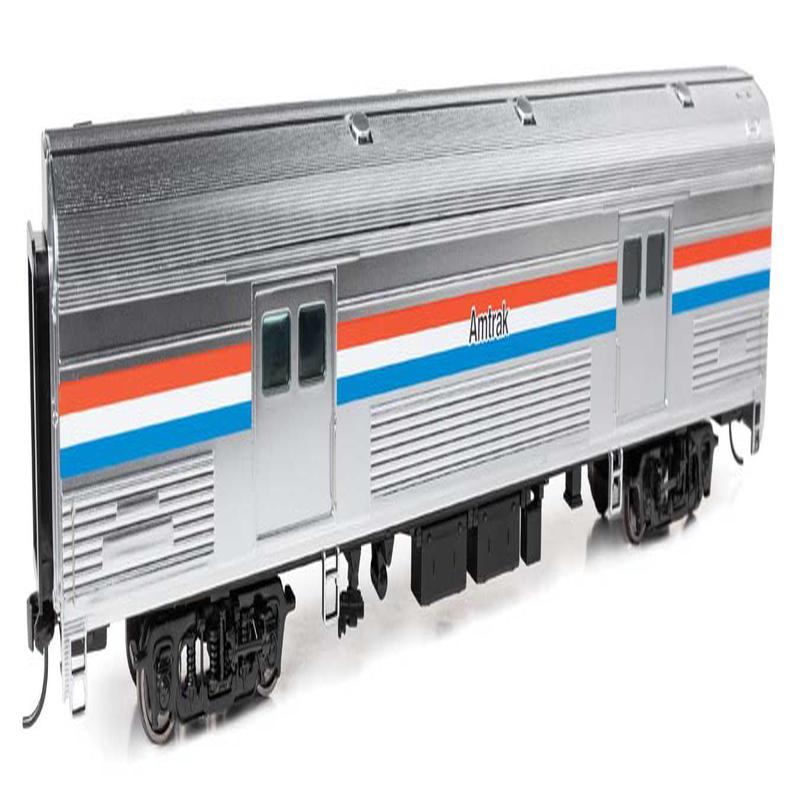 Walthers Proto HO 920-13078 73\' Budd Baggage Car, Amtrak Phase III Decal