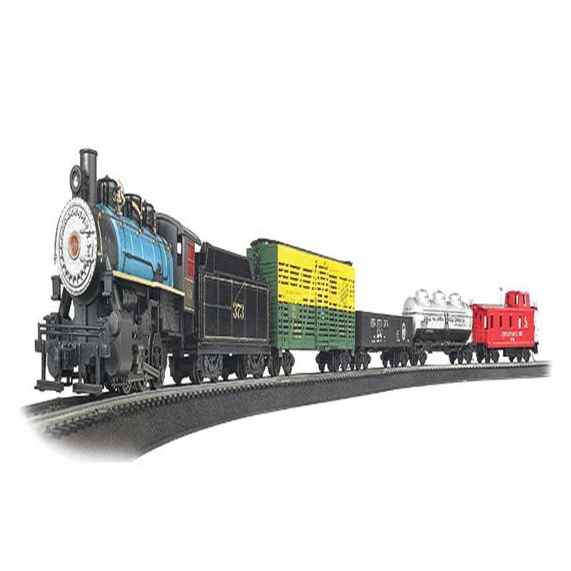 Bachmann Trains HO 750 Chessie Special, Standard DC, Chesapeake & Ohio 0-6-0 Steam Loco, 4 Freight Cars; Track Oval, Power Pack
