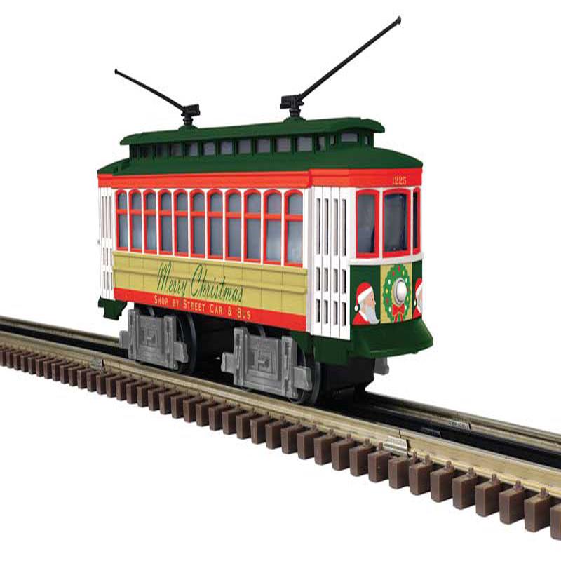 PREORDER Atlas O 1001202 Trolley 3-Rail, Conventional AC, Industrial Rail Locomotive Christmas #1225