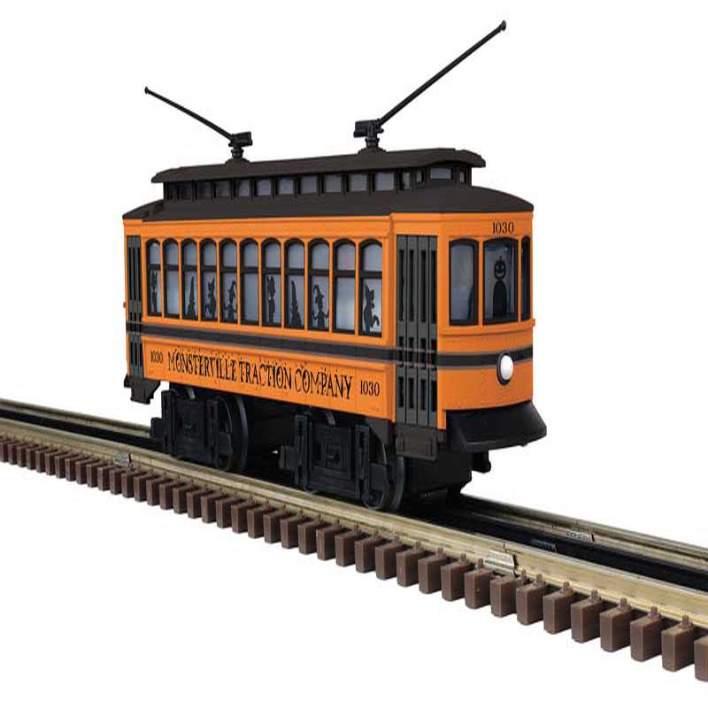PREORDER Atlas O 1001203 Trolley 3-Rail, Conventional AC, Industrial Rail Locomotive Monsterville #1030