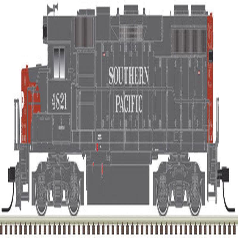 Atlas N 40004853 EMD GP38-2 Phase II, Locomotive Southern Pacific 4829 (DCC & Sound-Equipped)