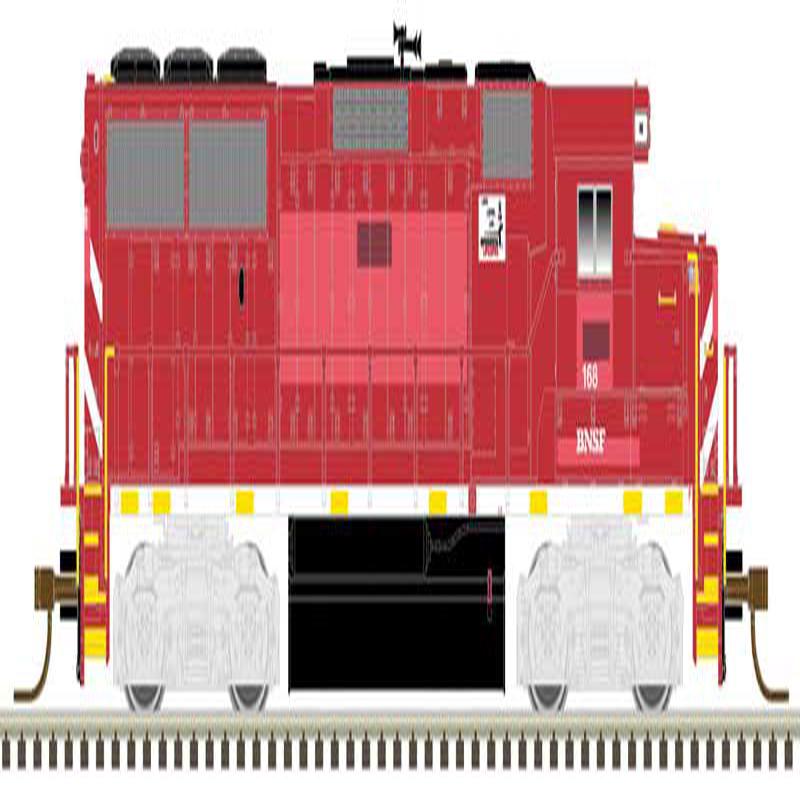 Atlas N 40004933 EMD GP60, Master Gold Locomotive BNSF Railway 168 (DCC & Sound-Equipped)