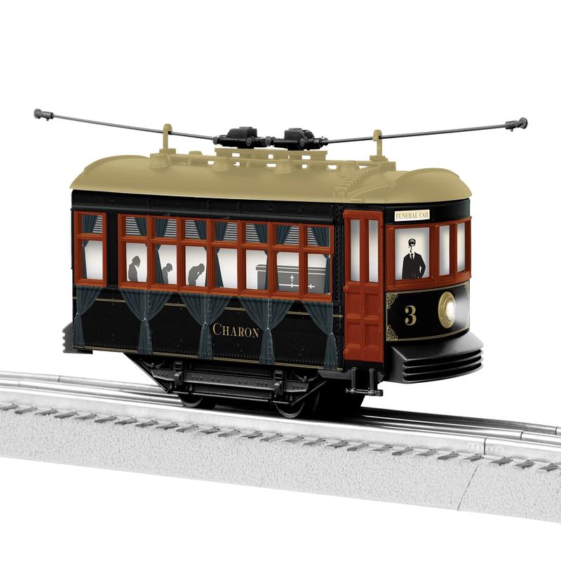PREORDER Lionel O 2635020 Funeral Trolley, Halloween
