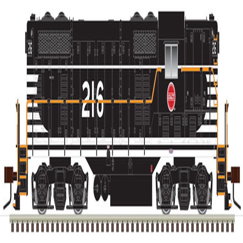 Atlas HO 10003937 Silver Series GP-7 Locomotive, Missouri Pacific #216