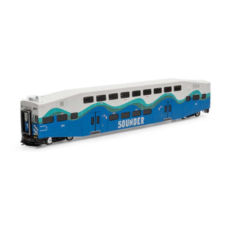 Athearn HO 29710 Bombardier Passenger Control, Sounder #104