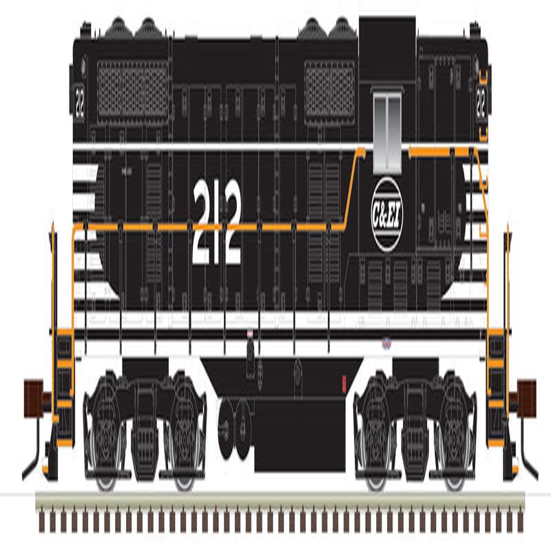 Atlas HO 10003945 Silver Series GP-7 Locomotive, Chicago and Eastern Illinois #215