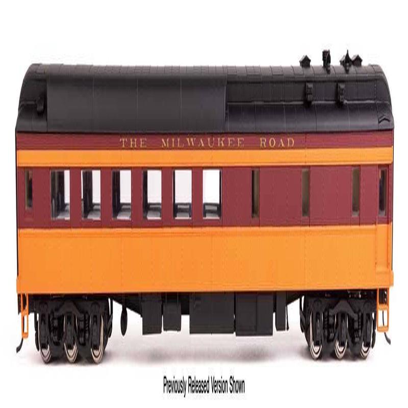 PREORDER Walthers Proto HO 920-17705 Lighted 82\' Pullman-Built Heavyweight 36-Seat Diner, Milwaukee Road #5128