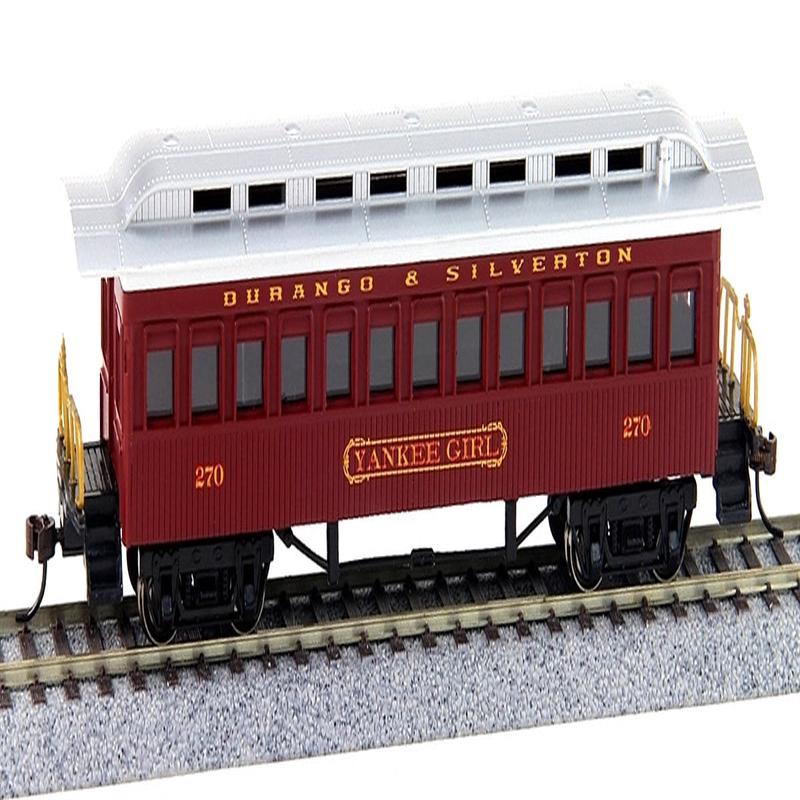 Bachmann Silver Series HO 13409 1860-1880 Combine Car, Durango and Silverton \