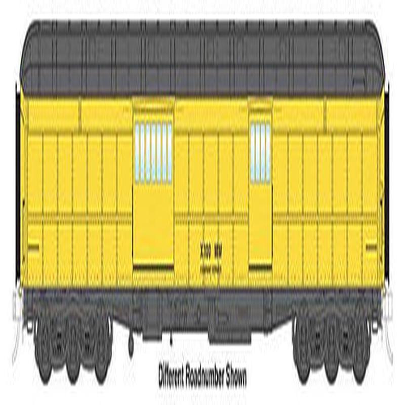 Walthers Proto HO 17509 70\' Heavyweight Baggage Car, Maintenance of Way #X101