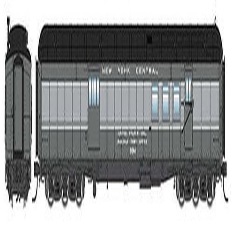 Walthers Proto HO 17416 70\' Heavyweight RPO-Baggage Car, New York Central #5014