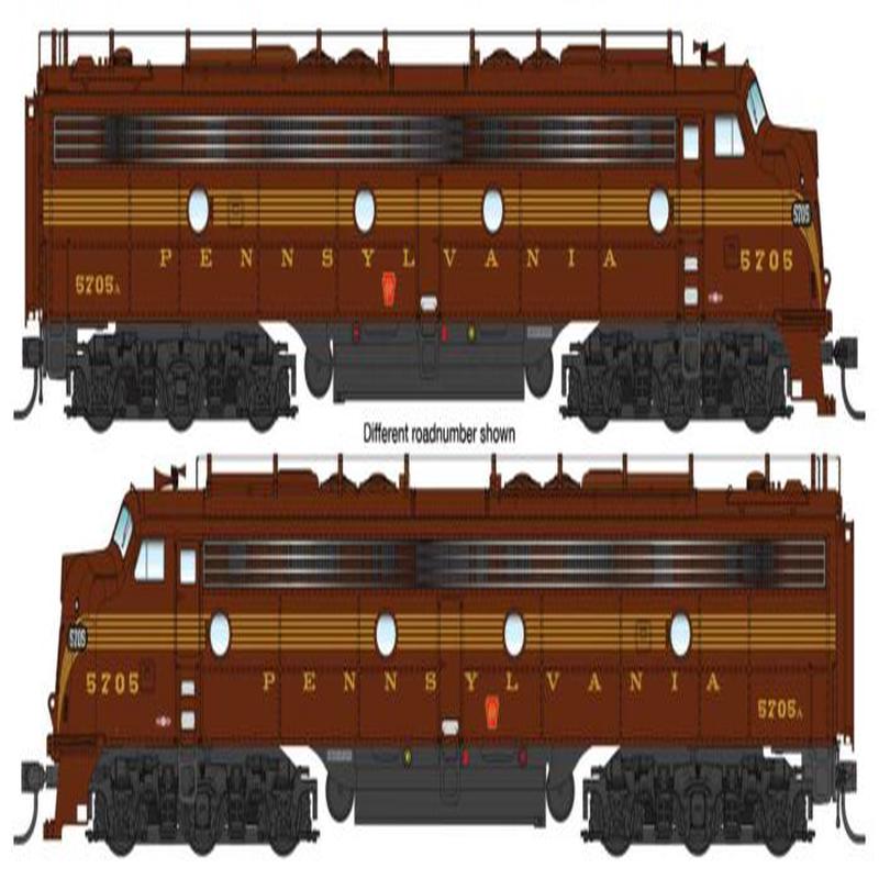 Walthers Proto HO 920-49901 EMD E8A-A Diesel Set, Pennsylvania Railroad #5761/5769