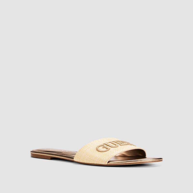 Beige Harino Slides