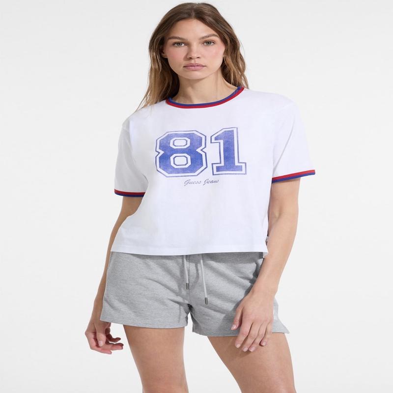 Jeans White Boxy 81 T-Shirt