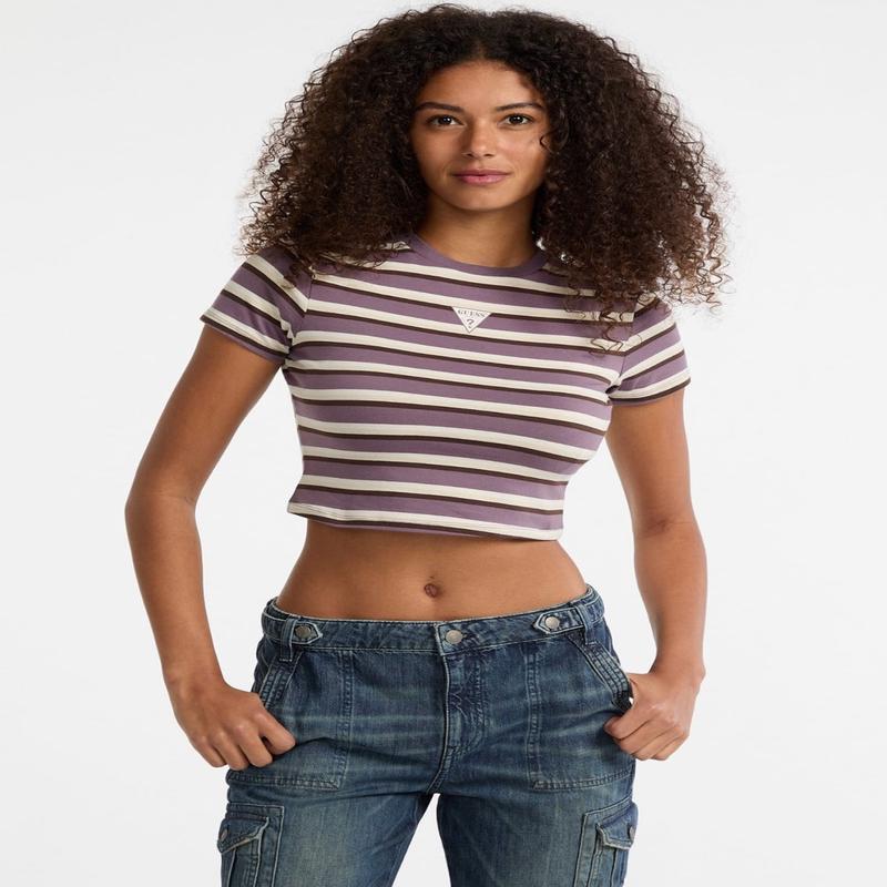 Originals Purple Stripe Core Baby T-Shirt