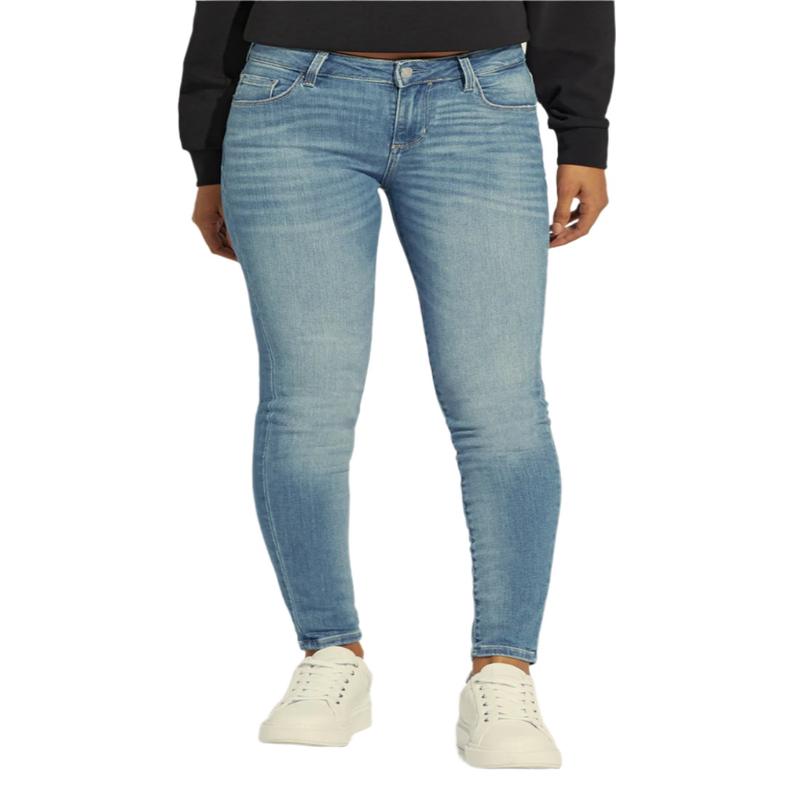 Annette Skinny Mid Rise Jeans - Carrie Light