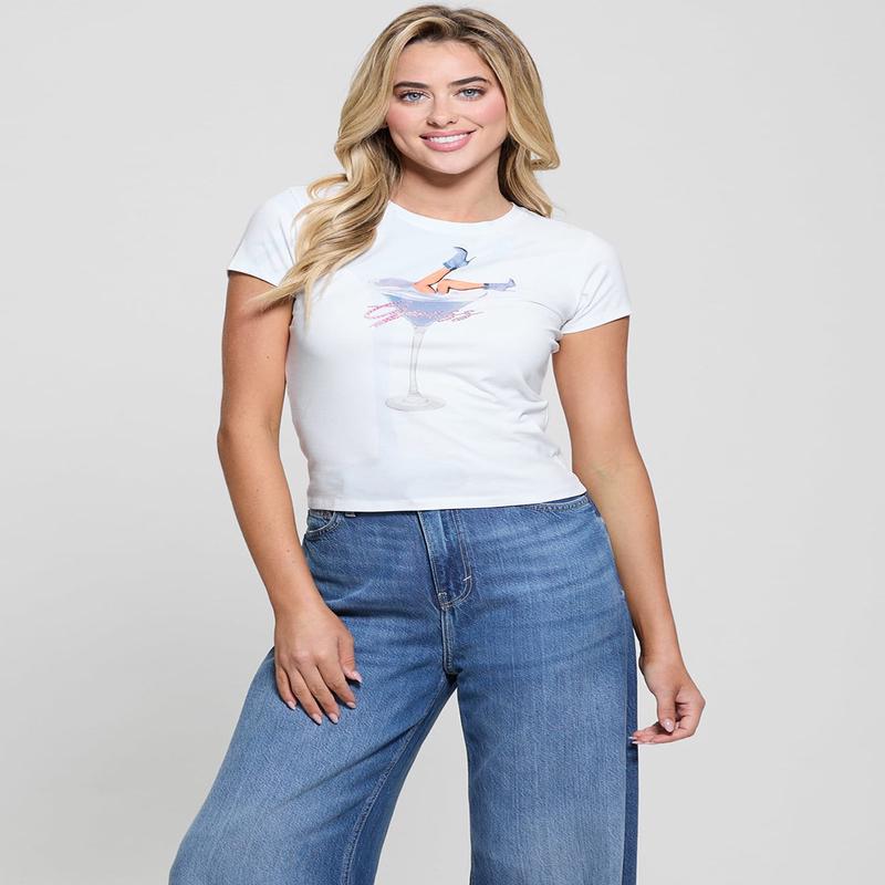 White Tini Boots R5 T-Shirt