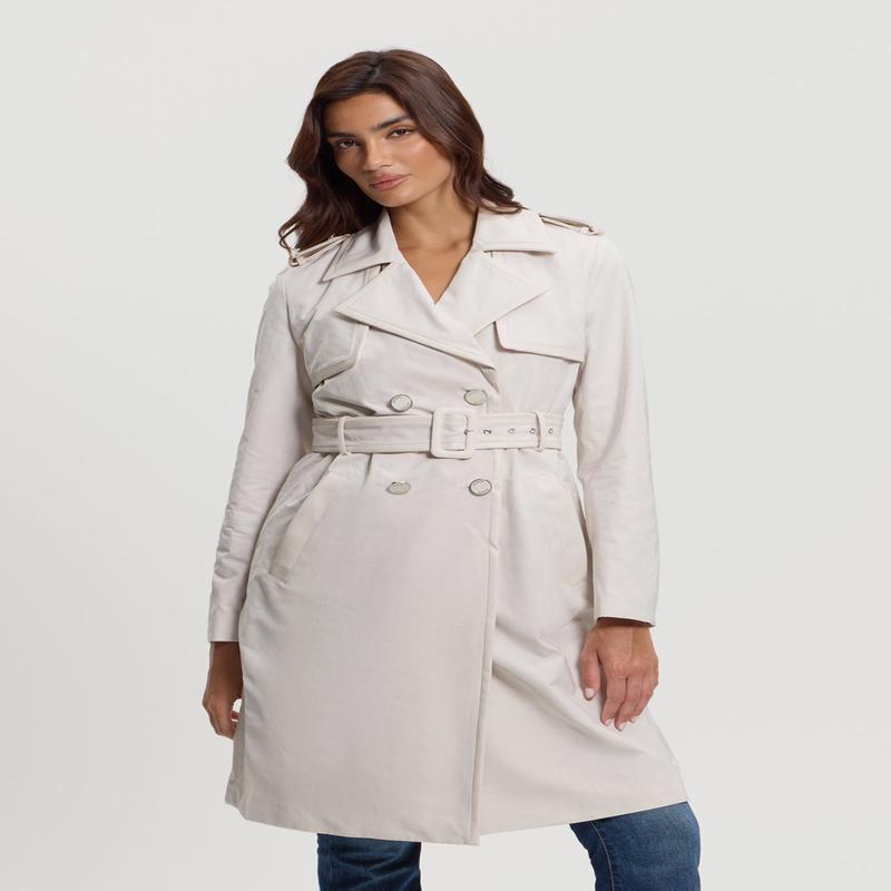 Beige Jenny Trench Coat