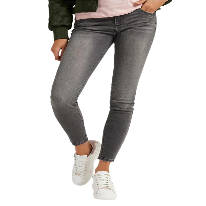 Annette Skinny Mid Rise Jeans - Carrie Grey