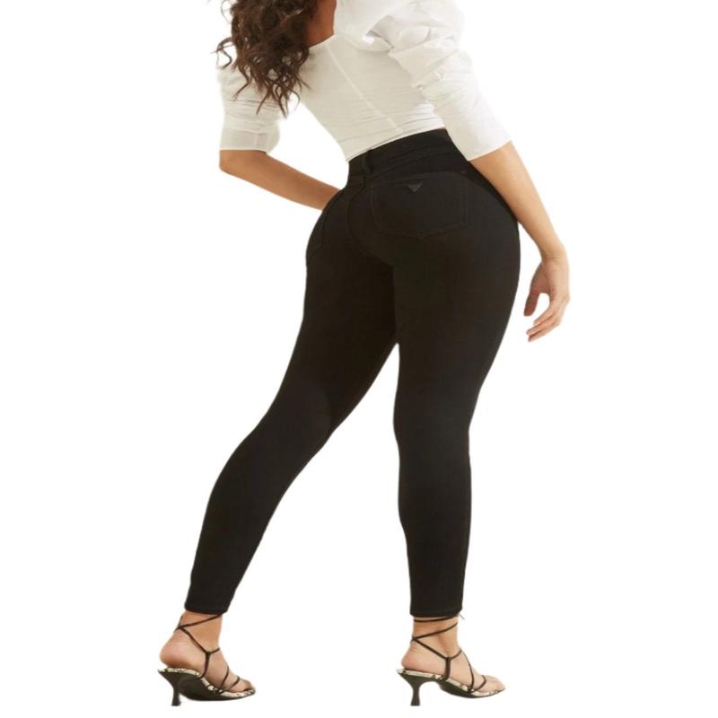1981 High-Rise Skinny Fit Jeans - Black