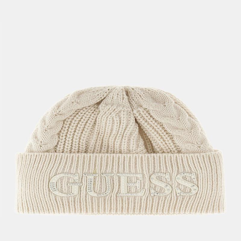 Beige Agathe Beanie