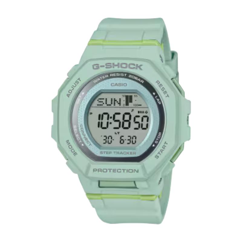 G-SHOCK GMD-B300 Series Step-Tracker Green Women\'s Watch 46.4mm
